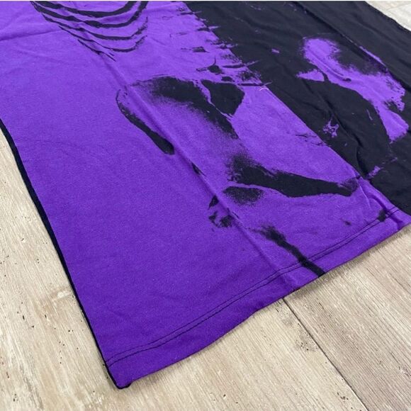 NWTs Iron Fist x Bat Royalty Bad to the Bone Tee in Black & Purple Size Small - Picture 4 of 7